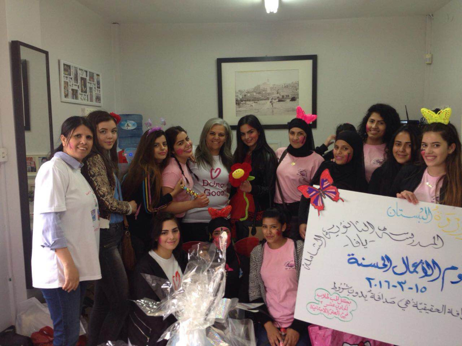 بالصور: يوم الأعمال الخيرية بالأخوة العربية - يافا